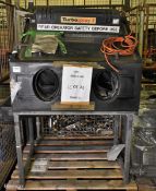 Vapormatt TurboSpray 3 solvent cleaning cabinet with stand