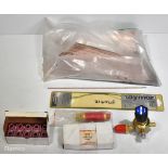 Mixed collection of welder spares - all purpose solder, welding rod and more