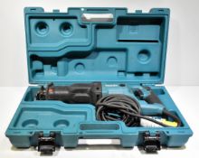 Makita JR3050T reciprocating saw in carry case - NO BLADE - W 550 x D 310 x H 160mm - 6kg