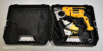 Dewalt DWD024K-LX electric percussion drill in carry case - W 340 x D 330 x H 80mm - 4kg