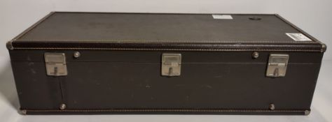 Boosey & Hawkes tenor fanfare trumpet in Besson hard storage case - Serial No: 566217