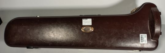 Yamaha Xeno tenor trombone in Yamaha hard storage case - Serial No: 491119