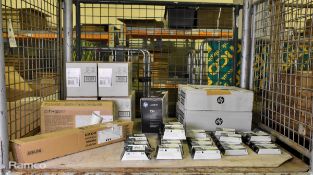 Printer consumables - HP mixed colour toner cartridges and Ricoh cartridges - 40 units