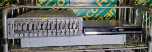 Panasonic DVD Player, Intel Corporation Storage Server 12 Bay, Sataboy Scalable Storage System