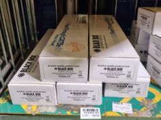 5x Black Box feed through CAT5e unshielded patch panels