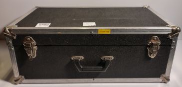 Smith-Watkins tenor fanfare trumpet in hard storage case - Serial No: 33231