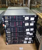 6x HP Proliant G6 Server Racks