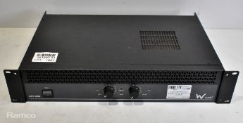 W audio EPX800 power amplifier unit - W 480 x D 315 x H 90mm