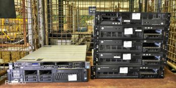 Various HP and Dell rack servers - full details in description