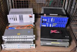 Electrical equipment - power distribution units , VHS / DVD players, network switch and more