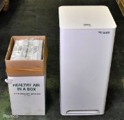 3x Camfil City M electric air purifier units with filter units - full details in description