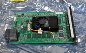 9x Barco E2 mixed 1 input/output cards