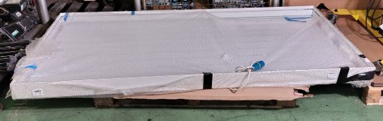 Large white LED light panel 230V - W 2040 x D 1000 x H 100mm