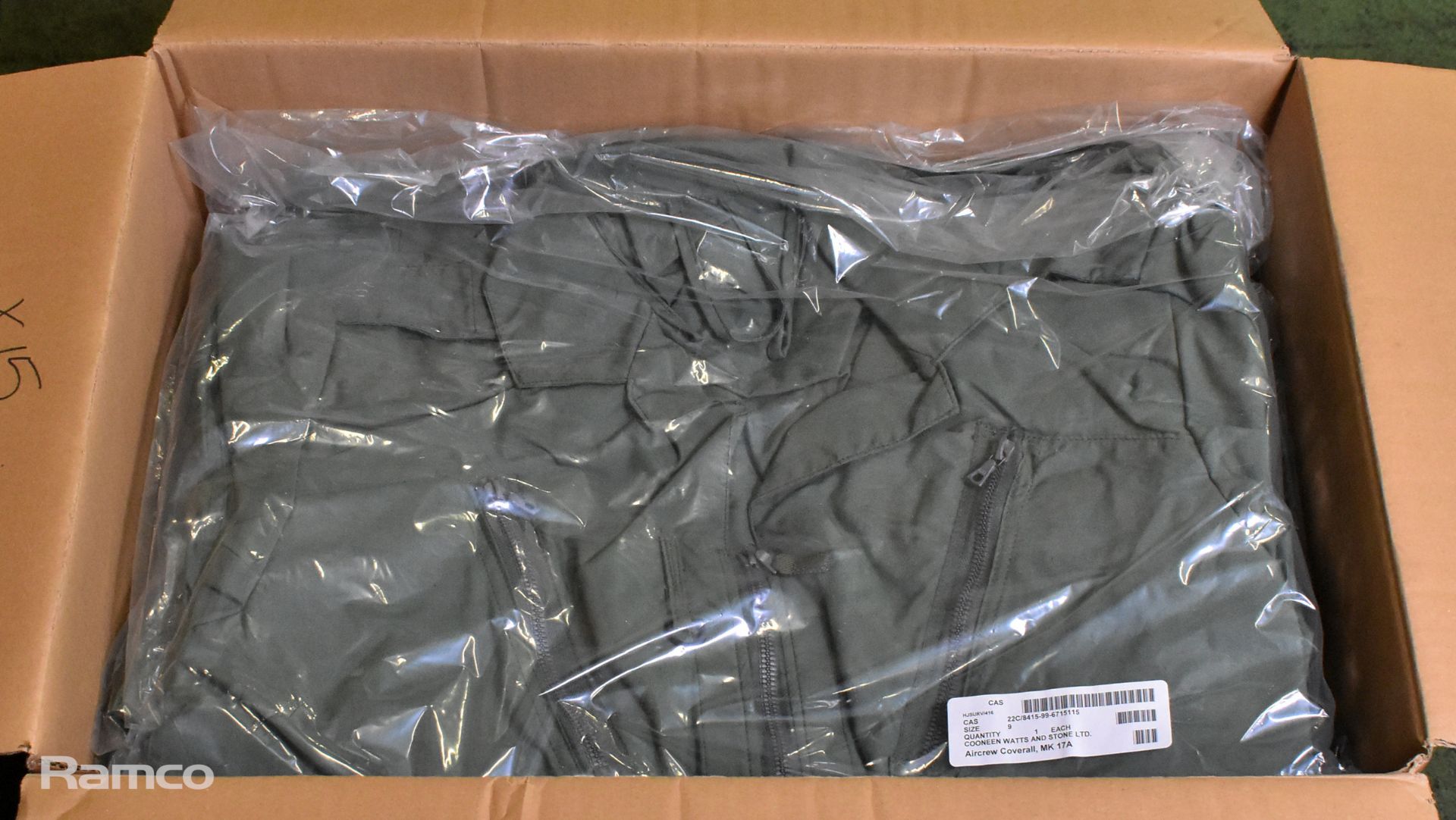 15x British coverall Aircrew MK17 A - Olive - Image 10 of 10