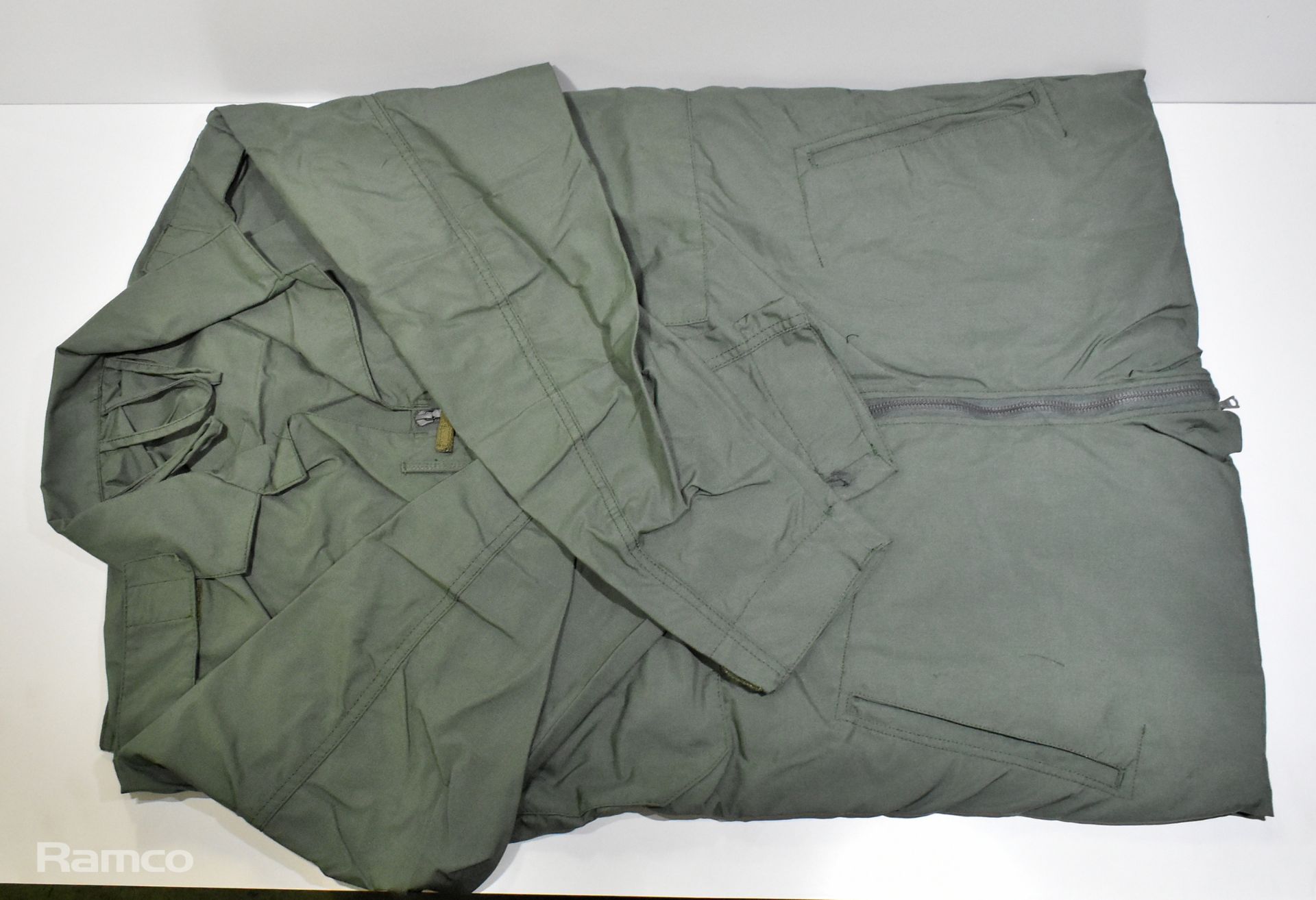 15x British coverall Aircrew MK17 A - Olive - Image 5 of 10