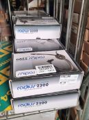 10x Radius 2200 corded headsets - W 200 x D 140 x H 60mm - 1.2kg