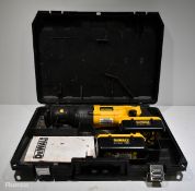 DeWalt DC305 36V cordless reciprocating saw with 2x batteries and case - W 510 x D 380 x H 110mm