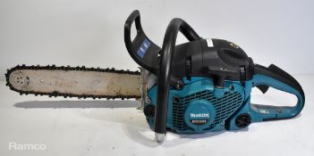 Makita DCS5030 petrol chainsaw with accessories