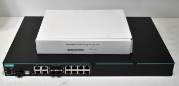 Moxa IKS-6728A-4GTXSFP modular managed Ethernet switch - W 540 x D 530 x H 130mm - Boxed
