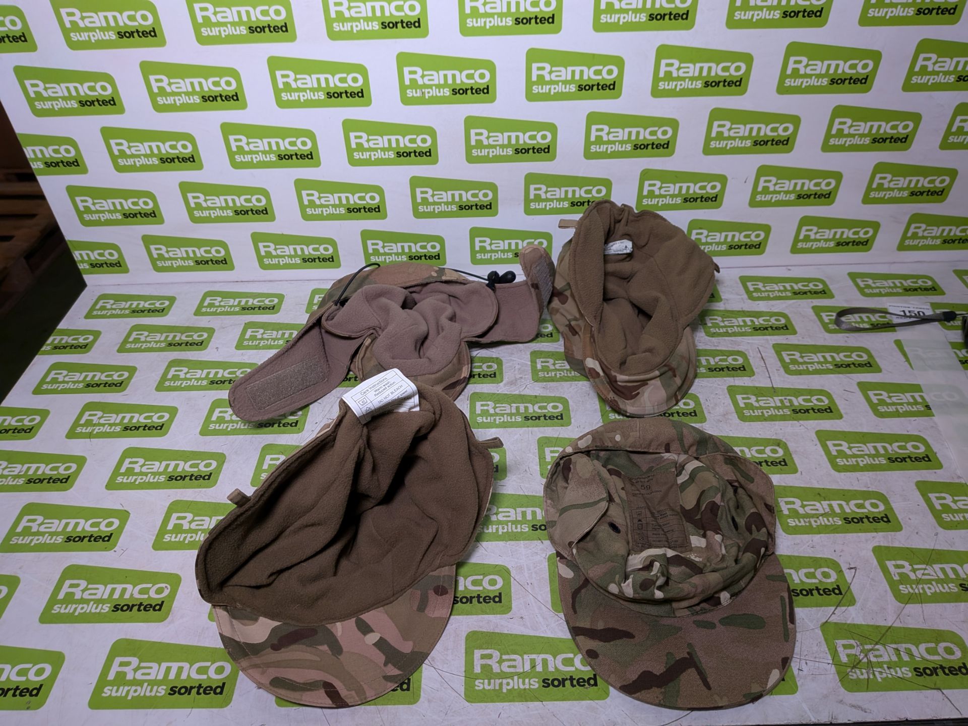 100x British Army MTP mixed hats - cold weather, tropical and combat - mixed sizes - Image 4 of 5