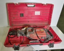 Hilti TE 1000-AVR 01 hi drive breaker/demolition hammer in case - 110V - L 760 x W 190 x H 440mm