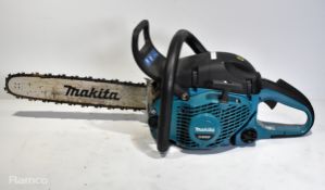 Makita EA5000P petrol chainsaw with accessories