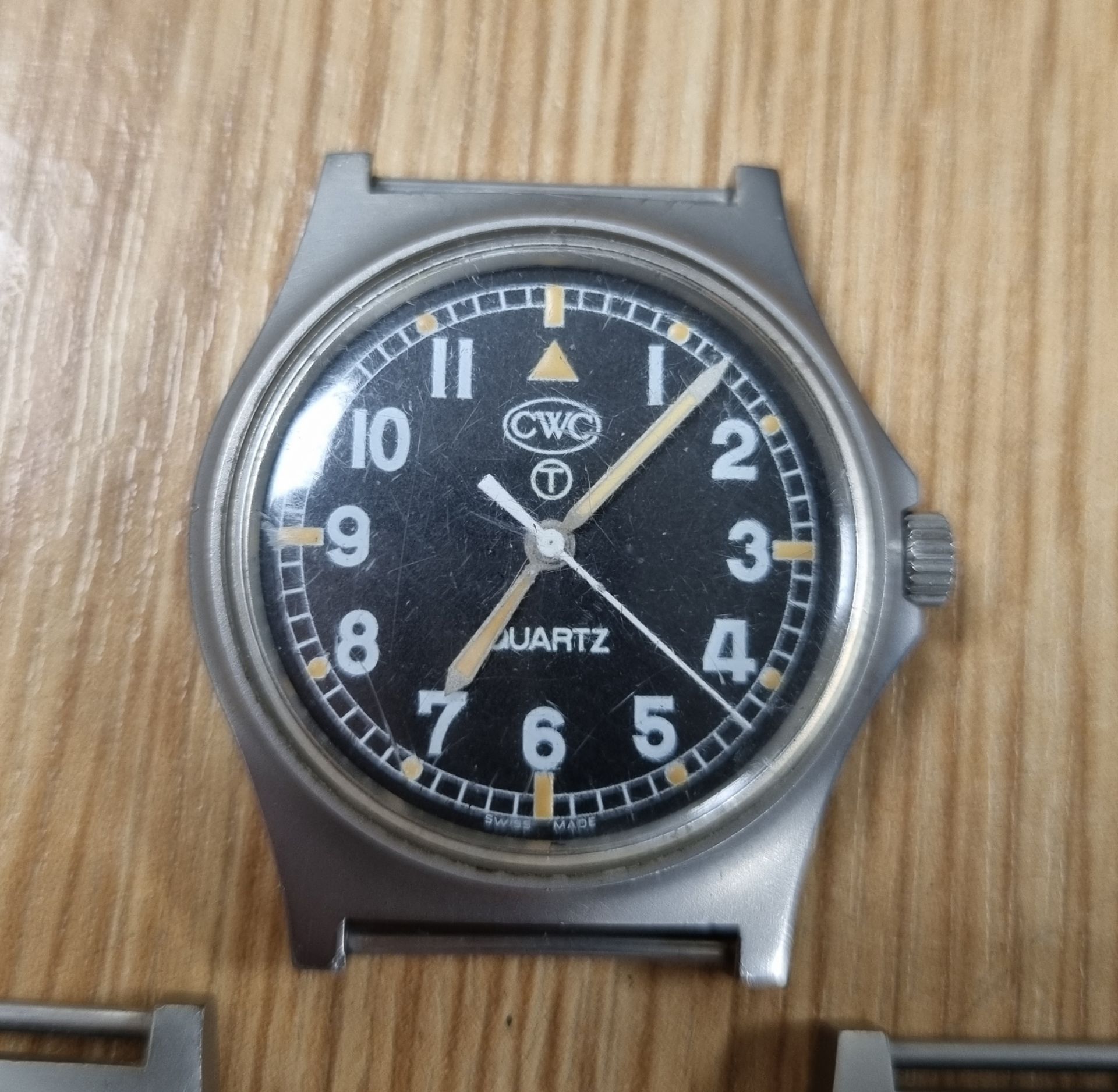 Cwc W10 Crown 3x CWC W10-6645-99 British army issue quartz wristwatches - 2006 - All ...