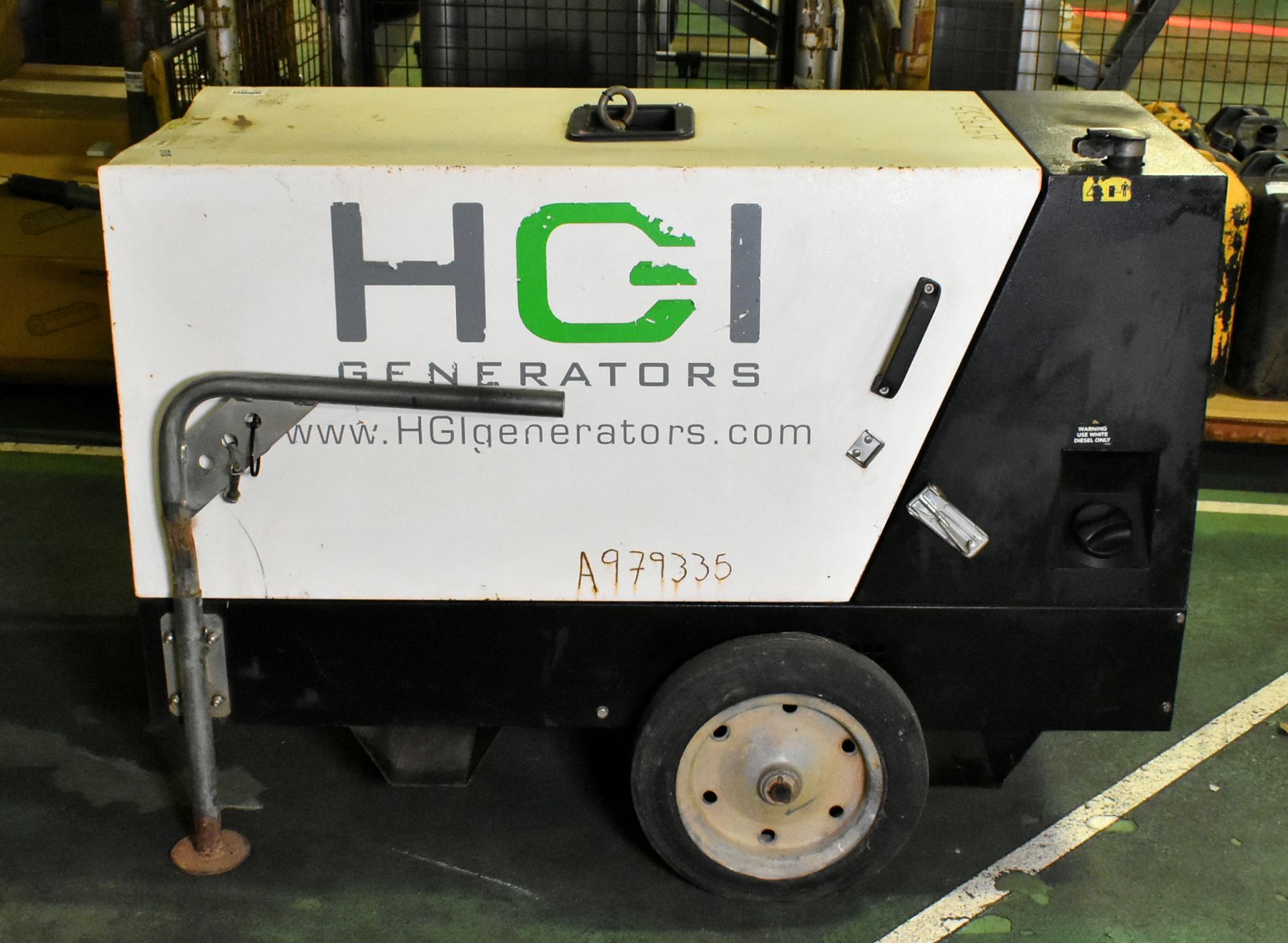 Harrington Generators International (HGI) Silent Knight SDK100-I 10kVA ...