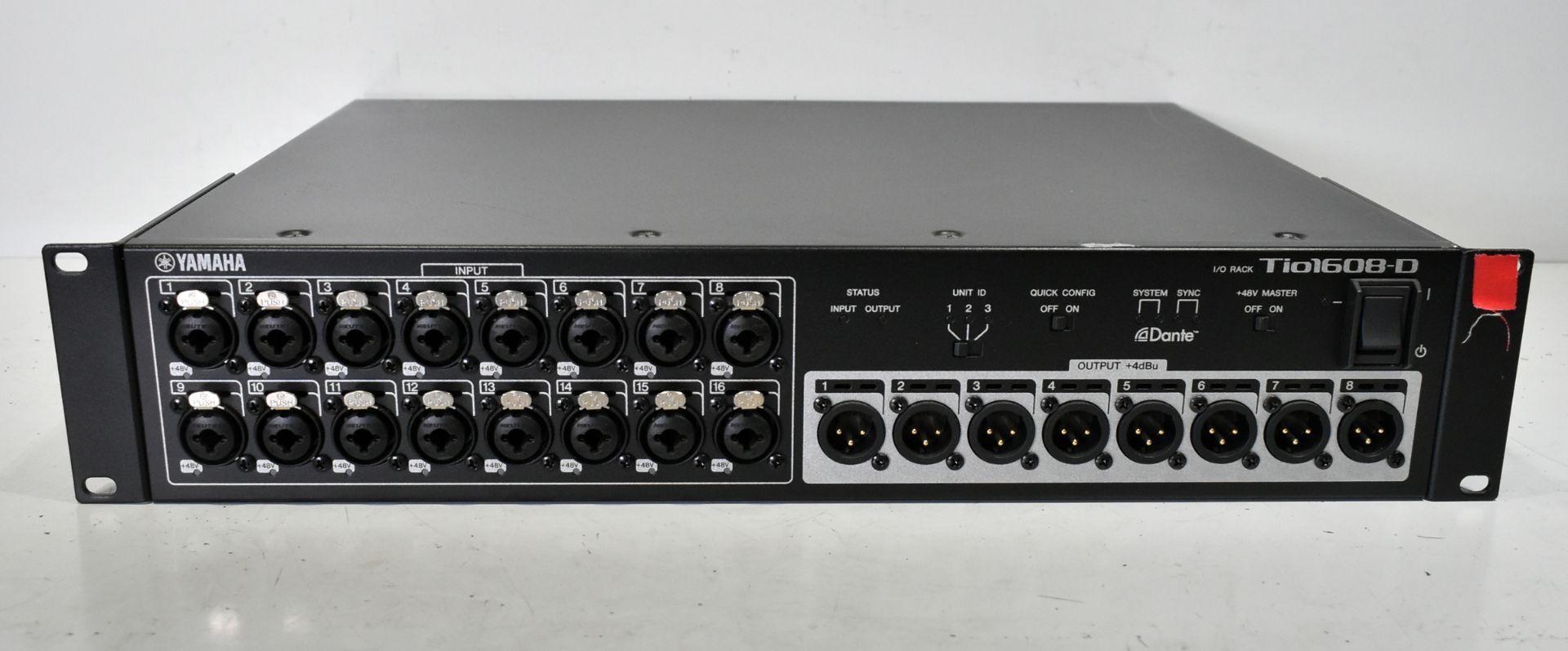 Yamaha Tio1608-D Dante-equipped I/O rack with 16 microphone/line inputs and 8 line outputs - Image 2 of 5