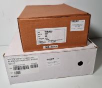 Mens black high leg anti-static safety boots size 13, Womens leather Gibson shoe - size 7 - Black