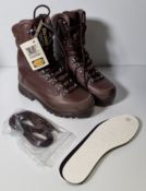 Karrimor ladies brown cold weather combat boots size 7W