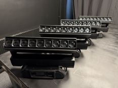 4x Robe TetraX supplied with clamps, power cables and safety bonds in flightcase