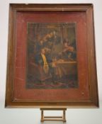 A Vintage Advertisting Print for Dewar 