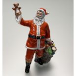 A Royal Doulton "Santa Clause" Figure, H.N 2725, with box, marked verso. (h-22cm)