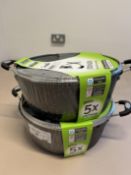 Pair of New Non Stick Stock Pans