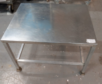 Stainless Low Table