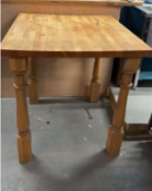 Tall Wooden Cafe Table
