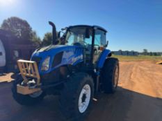 2018 New Holland TS6.110 PowerShuttle Tractor With Bengal Mower