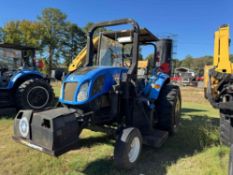 2016 New Holland TS6.110 2wd Tractor With Mower Attachment