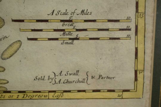 C. Smith, early 19th century hand coloured engraved map of Essex, 52cm x 57cm, Robert Morden Essex m - Image 4 of 24