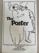 Set of six limited edition lithographs, 'Six Masters of the Poster of the Eighteen Nineties', publis