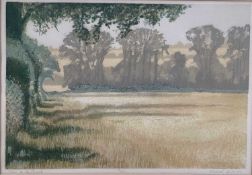 Michael Carlo (b. 1945) print - 'Down to the Brook', signed, numbered 99/100 and dated 1985 and anot