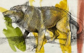 Peter Thursby (1930-2011) three signed and dated pen and watercolour studies