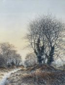 Michael Pettersson (b.1939) watercolour, 'The Knoll, Hadleigh', signed bottom left, 34cm x 27cm