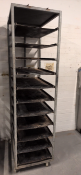 Bakery Rack on Wheels with Trays