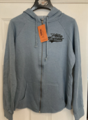womens hooded Zipped sweatshirt By Harley Davidson Medium