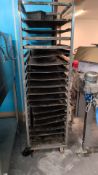 Bakery Rack with Trays as Shown