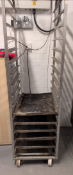 Wheeled Bakery Rack with Trays