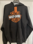 Men’s Pullover Hooded Sweatshirt By Harley Davidson XL