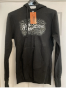 Ladies Slim Fit Harley Davidson Zipped Hoodie Lightweight